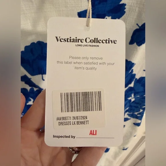 ✨ Rare LK Bennett Dress Royal-Inspired Iconic Style – NWOT Quality Verified US 4 - Picture 4 of 8